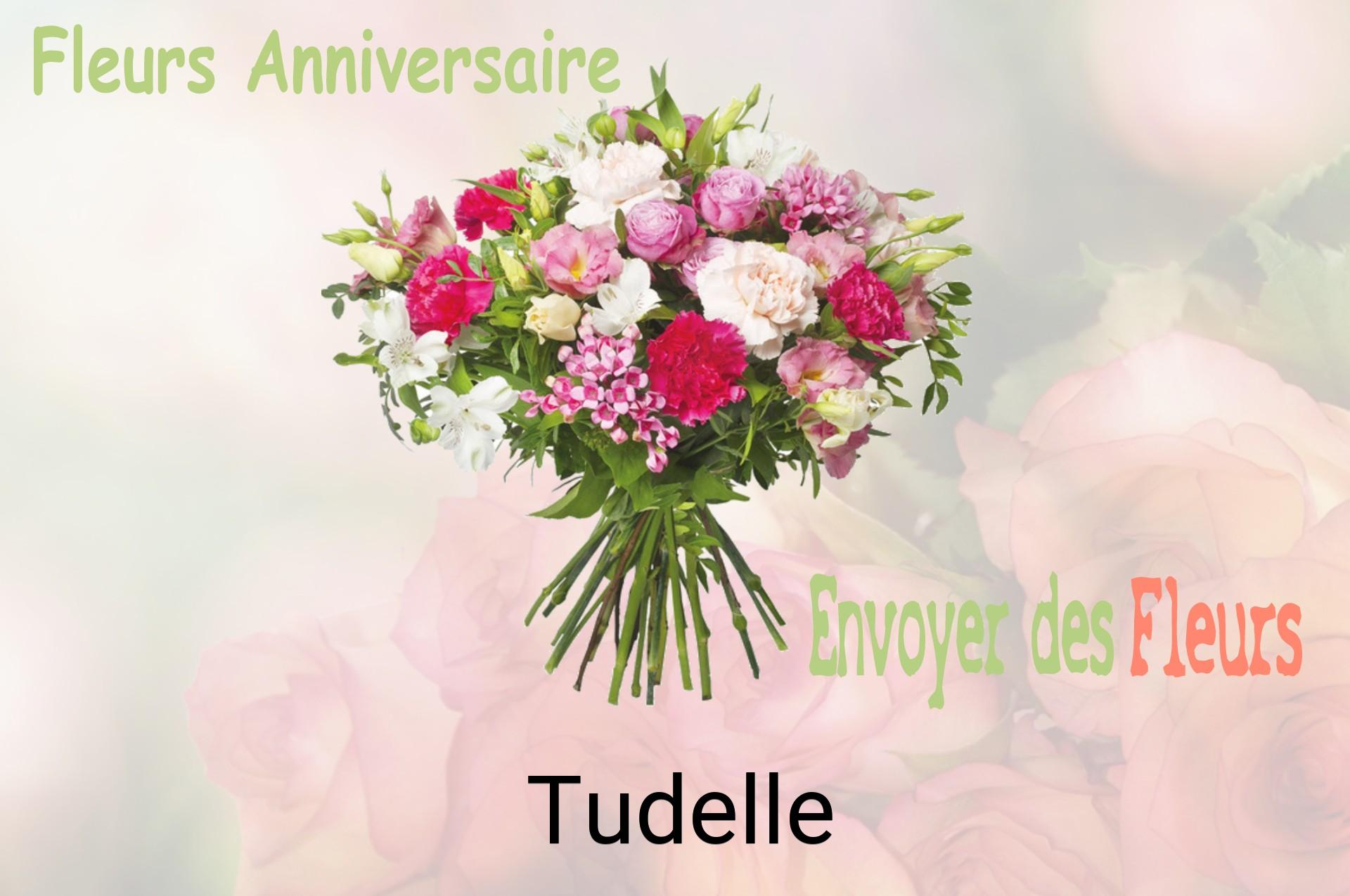 Bouquet de fleurs d’anniversaire livré à Tudelle
