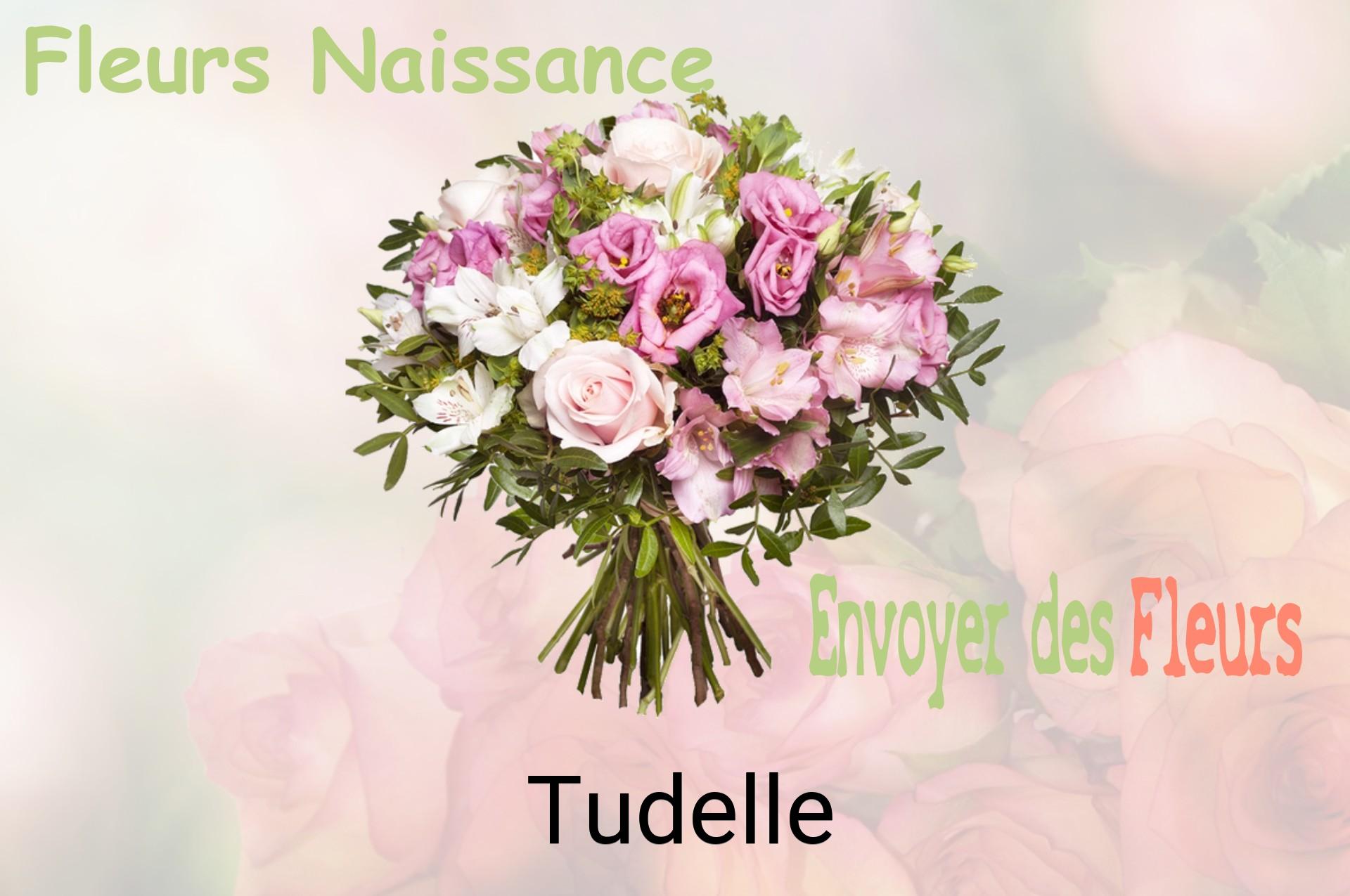 Bouquet de fleurs de naissance livré à Tudelle